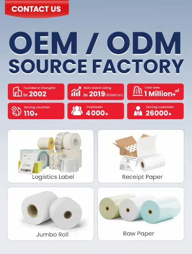 adhesive label